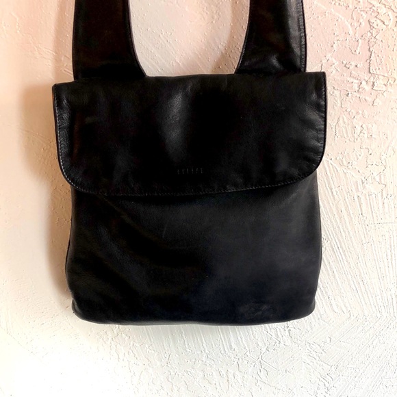 Rudsak✨Black Leather Messenger Bag - Picture 2 of 12